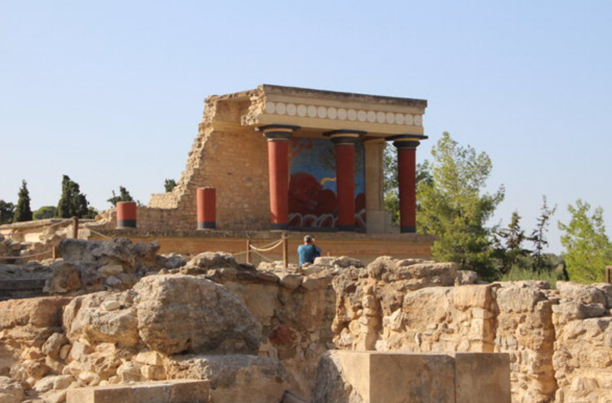 크노소스 궁전 사진