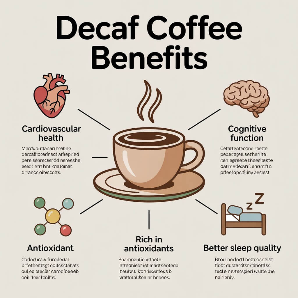 40대 몸에 디카페인 커피는 카페인 제로인가?(진짜 차이와 안전성)