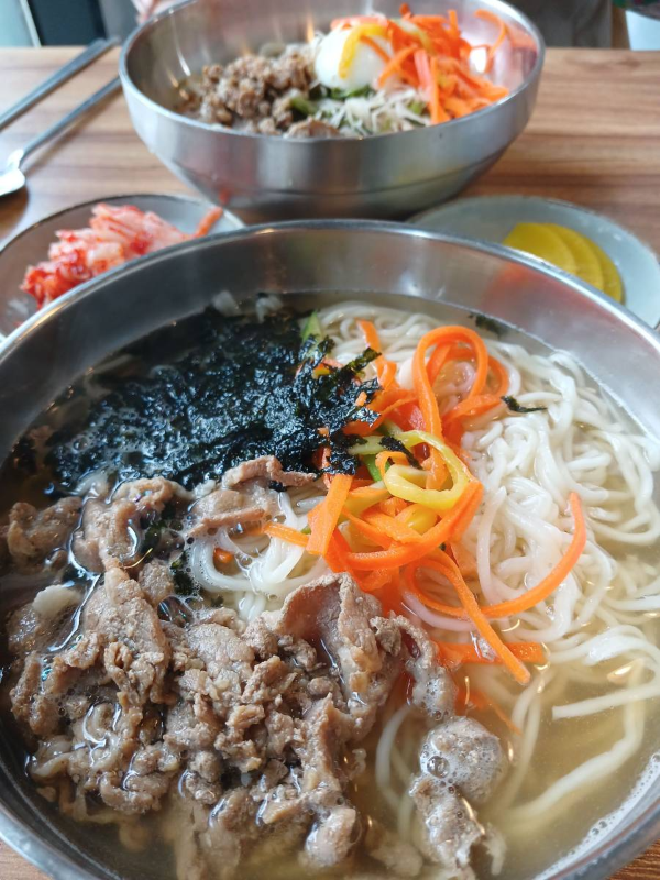 효자동국수 오늘메뉴