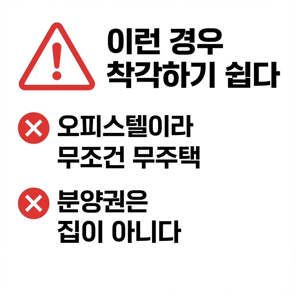 무주택인 줄 알았는데 탈락했습니다 (실제 사례로 보는 착각 포인트)