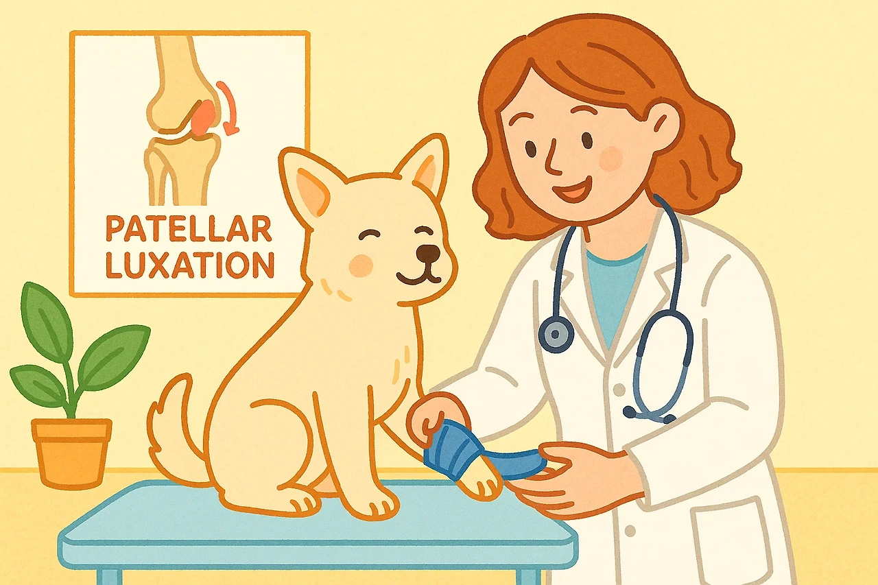강아지 슬개골 탈구