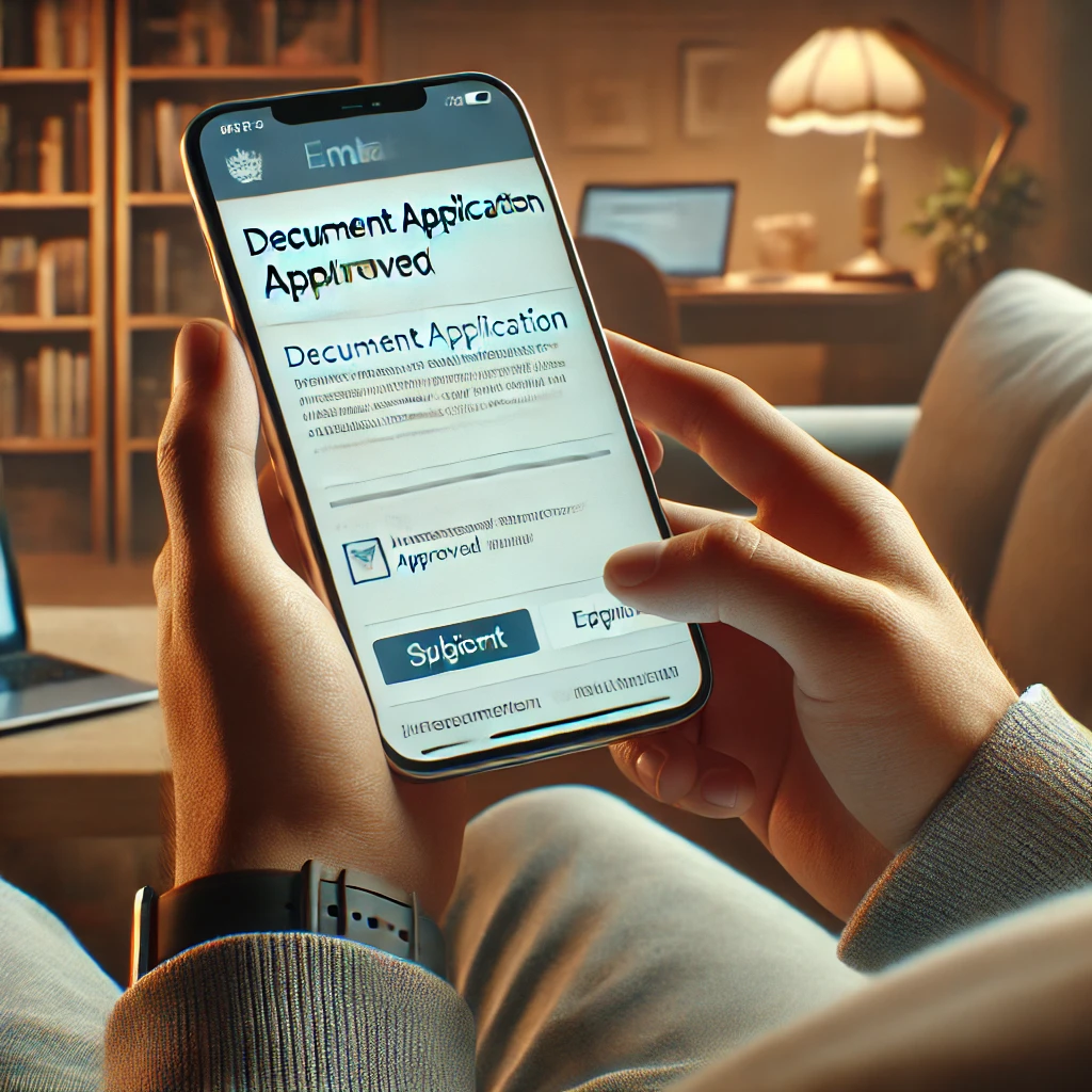 인터넷에서 발급 가능한 서류 관련 그림