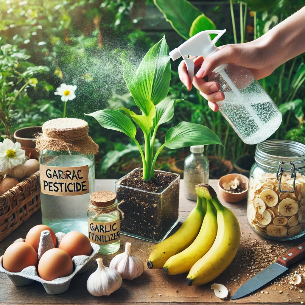 자연 살충제와 친환경 비료 만들기