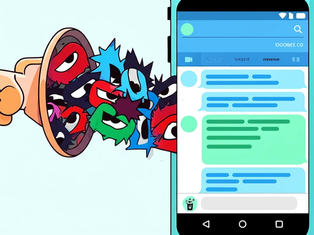 알림톡 채널 광고 일반 문자 스팸으로..