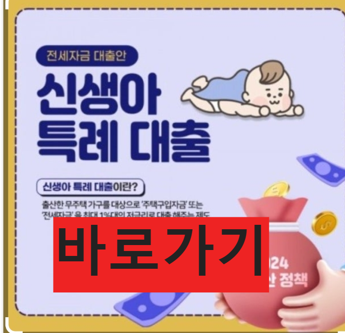 신생아 특례 디딤돌대출 신청