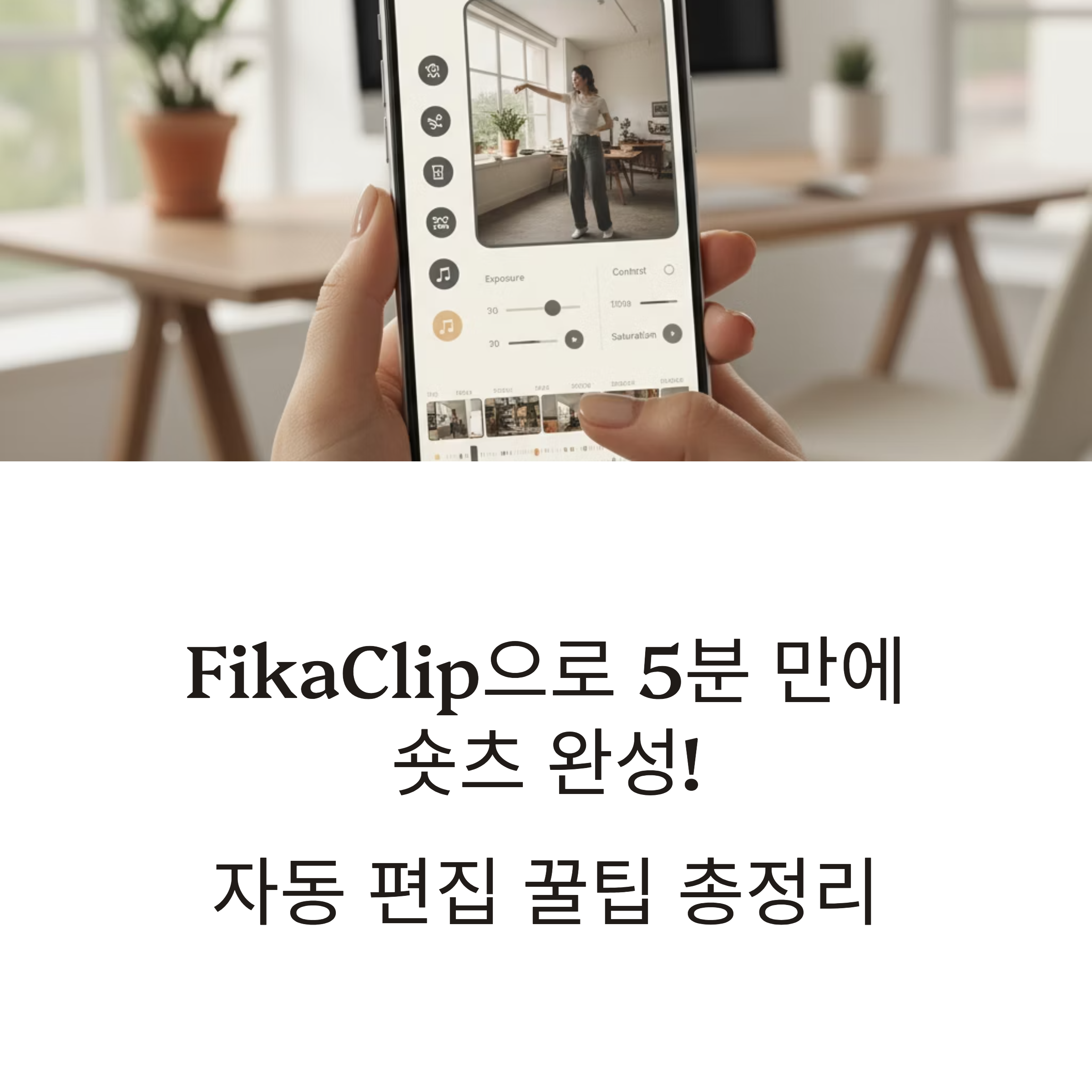 영상 편집이 어려웠다면 주목! FikaClip으로 숏츠를 자동으로 만들 수 있는 실전 사용법과 꿀팁을 소개합니다. 클릭률 올리는 핵심도 함께 정리!