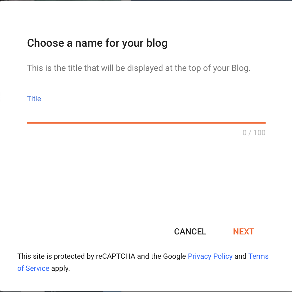 블로그 이름 입력