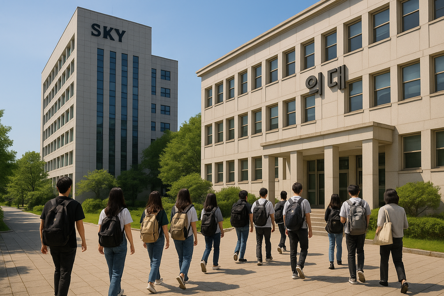 SKY에서 의대로 대학 중도 탈락