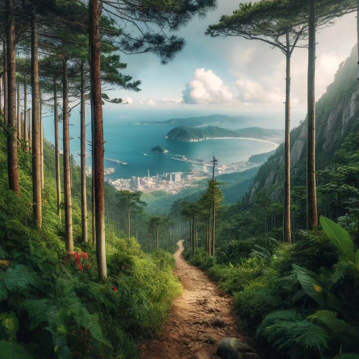 다낭 여행 준비물 이거보고 준비하세요! - 3. 다낭 여행시 추천 명소 - 3.5 치 엥 추 트레일 (Chi Lang Chu Trail) 다낭 여행 준비물