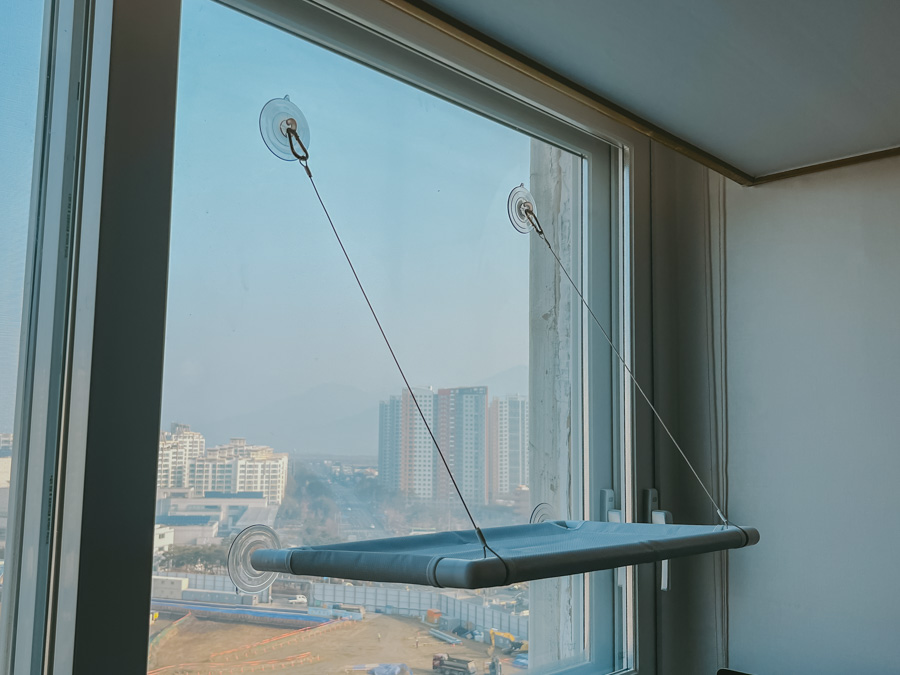 튼튼한-고양이-창문-해먹침대