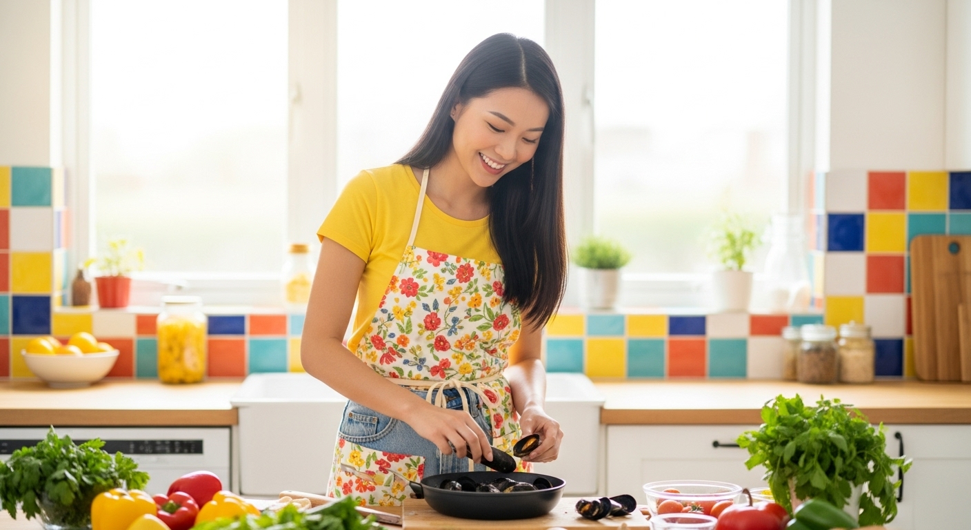 8월 제철음식 홍합