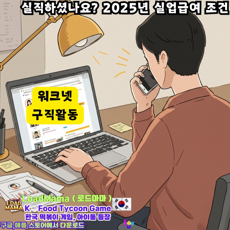 2025년 실업급여 워크넷 구직활동