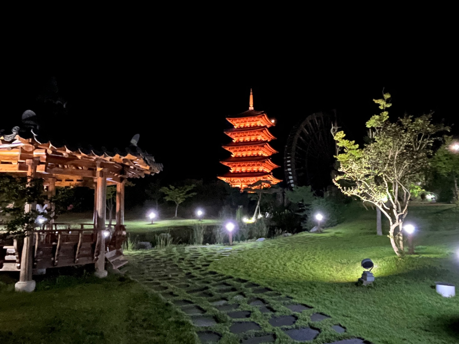 경북 김천 사명대사공원 야경