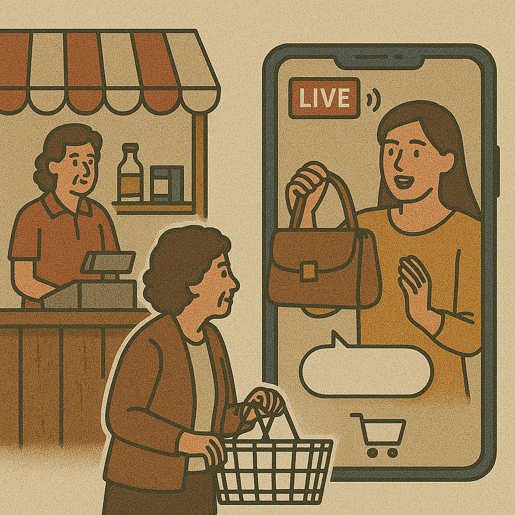 라이브커머스가 전통 유통 구조에 미치는 경제적 충격