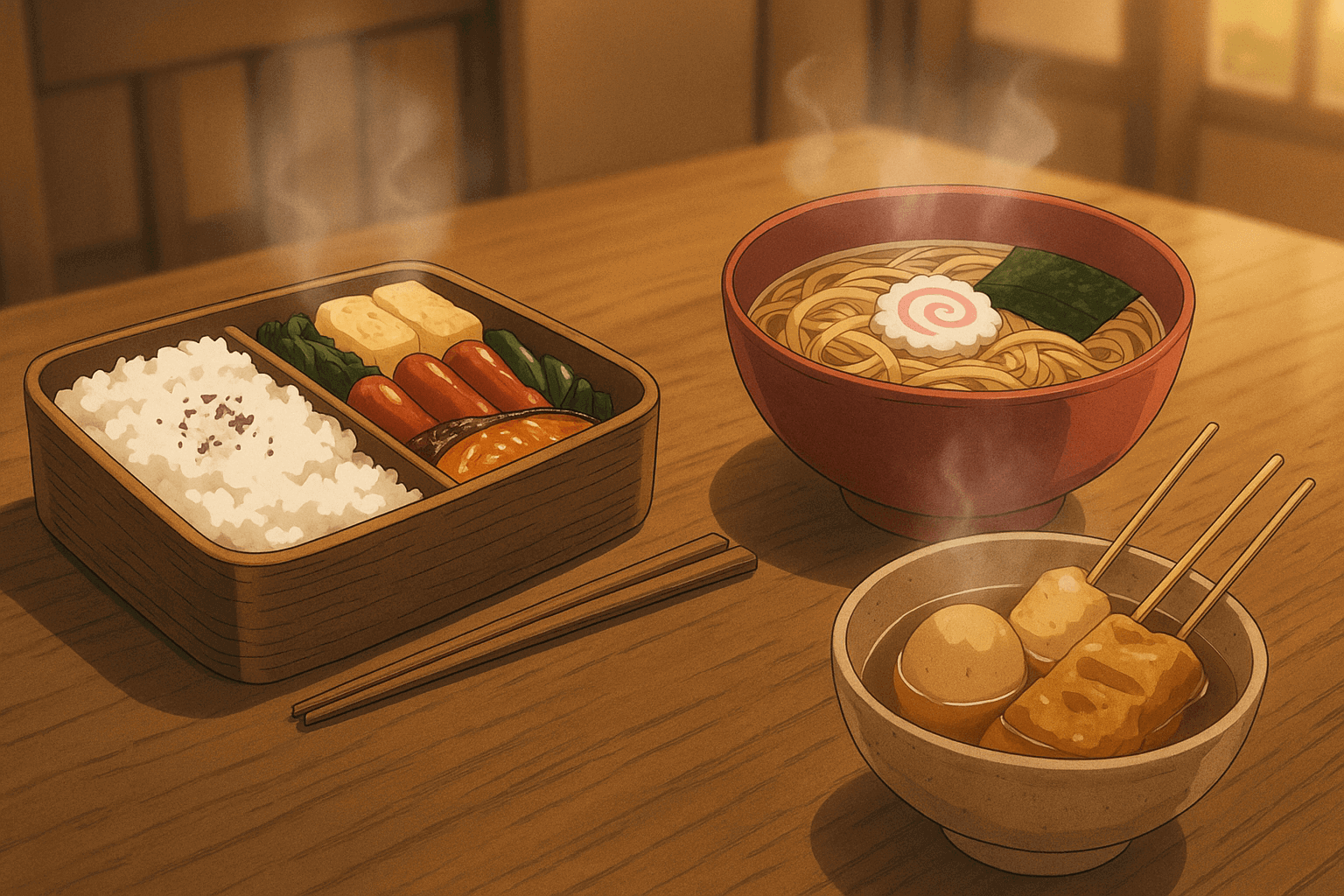 애니메이션 속 요리 특별한 이유, 장면들, 감동을 전하는 언어