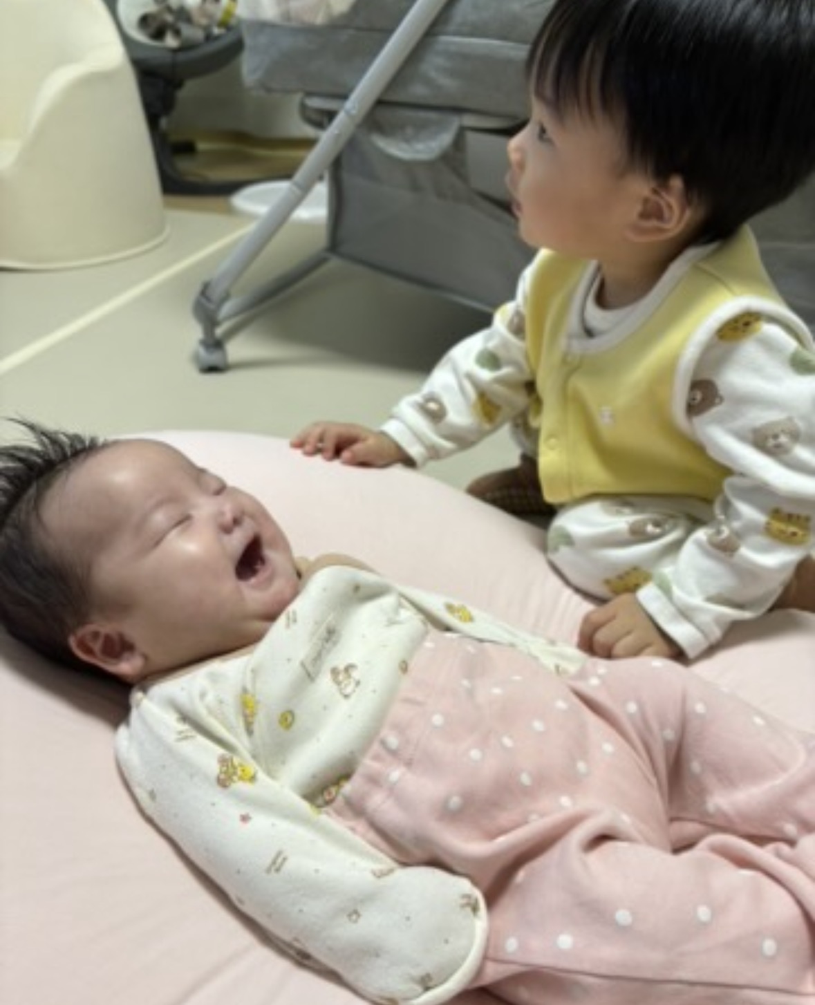 동생 챙겨주는 오빠