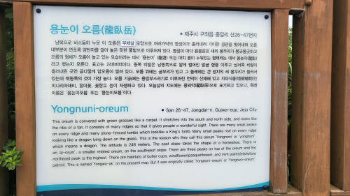 용눈이오름