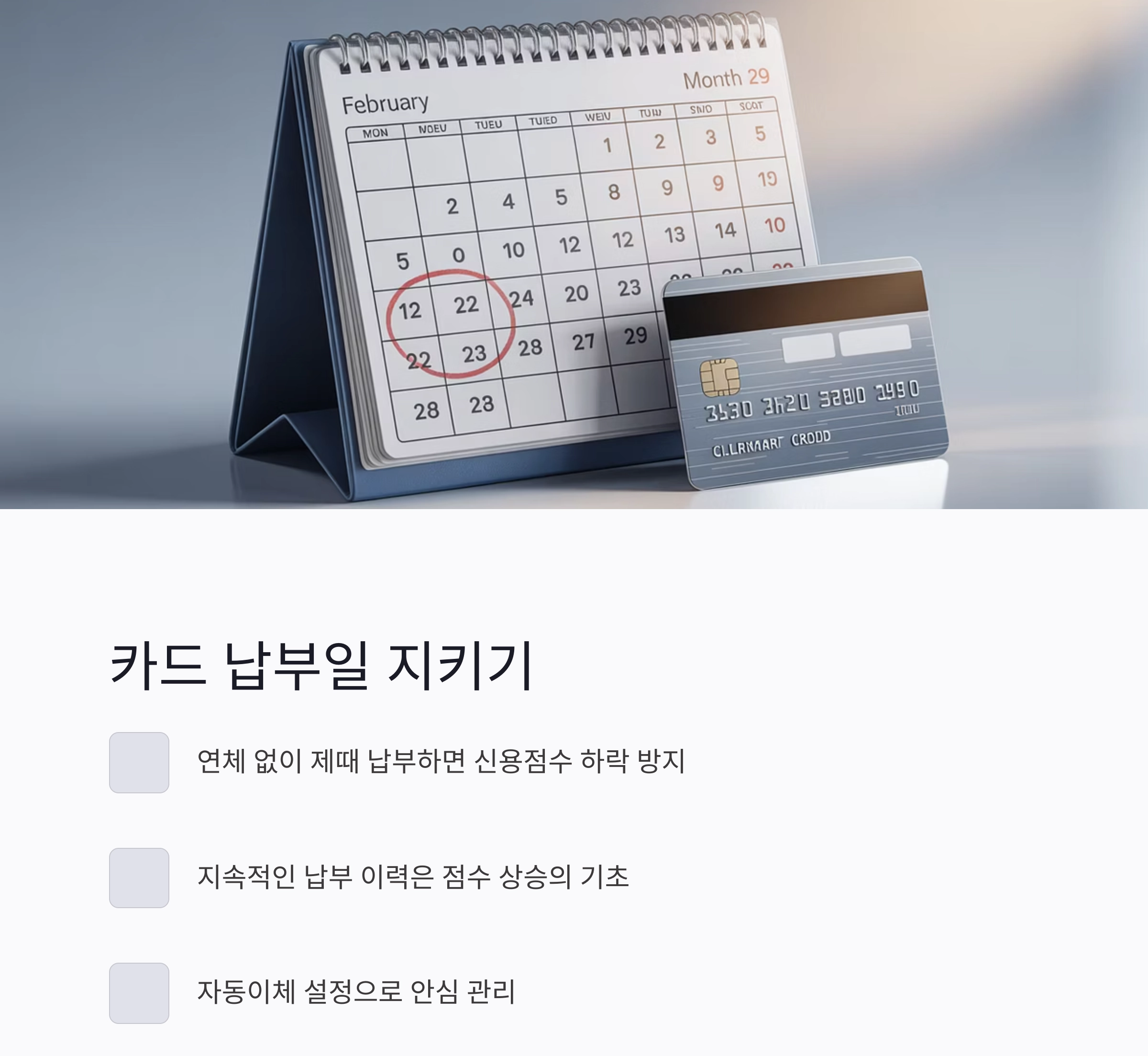 신용점수 올리는 가장 현실적인 방법 7가지