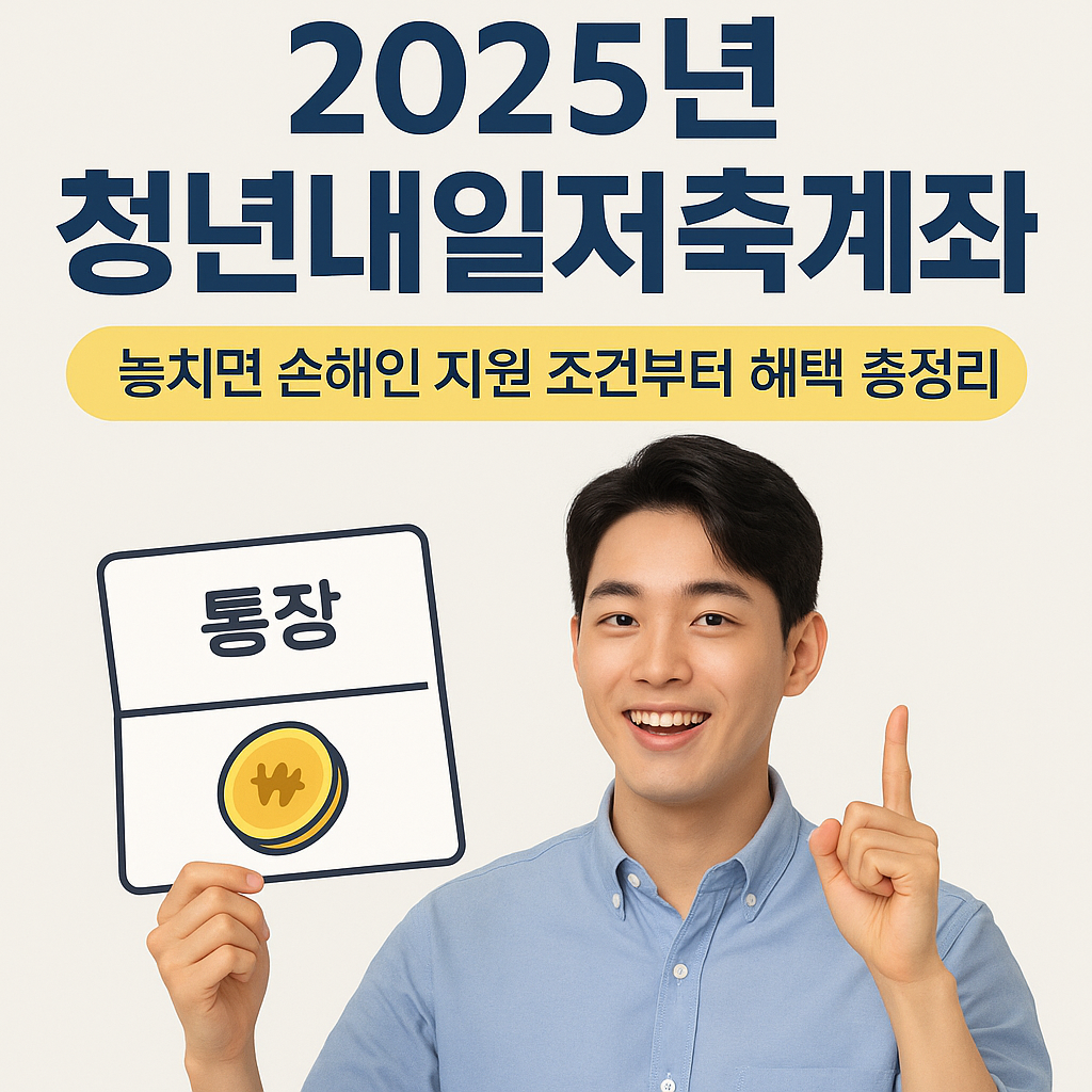2025 청년내일저축계좌 총정리