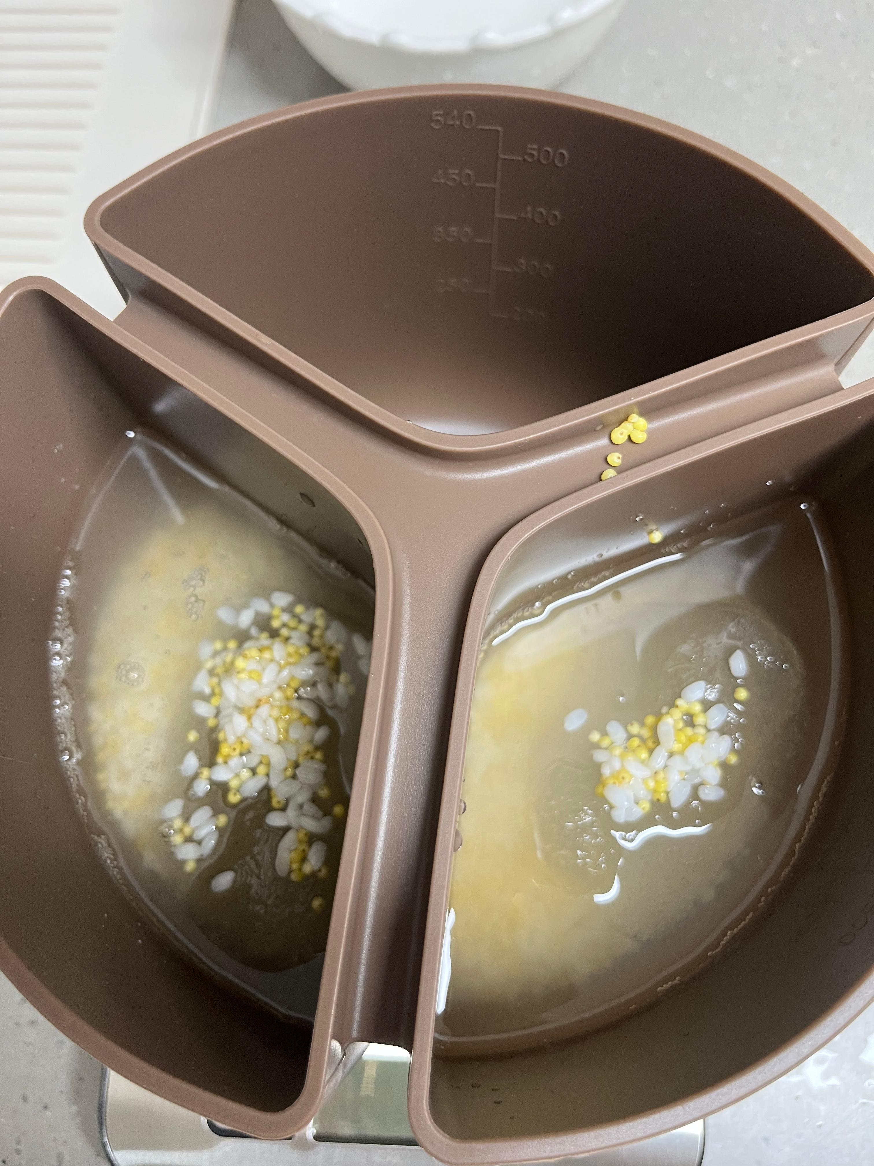 불린쌀과-기장쌀-넣기