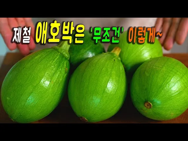 애호박 효능_1