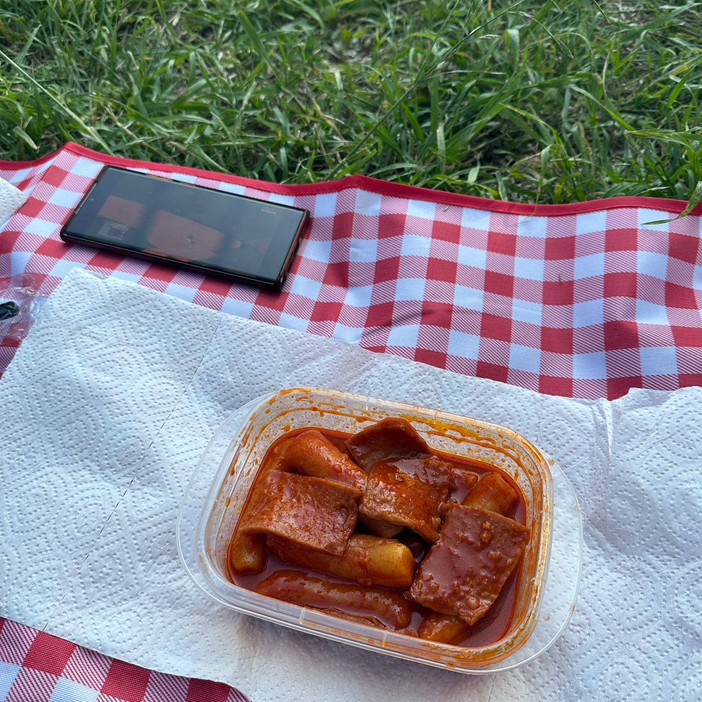 집에서 만들어 온 떡볶이