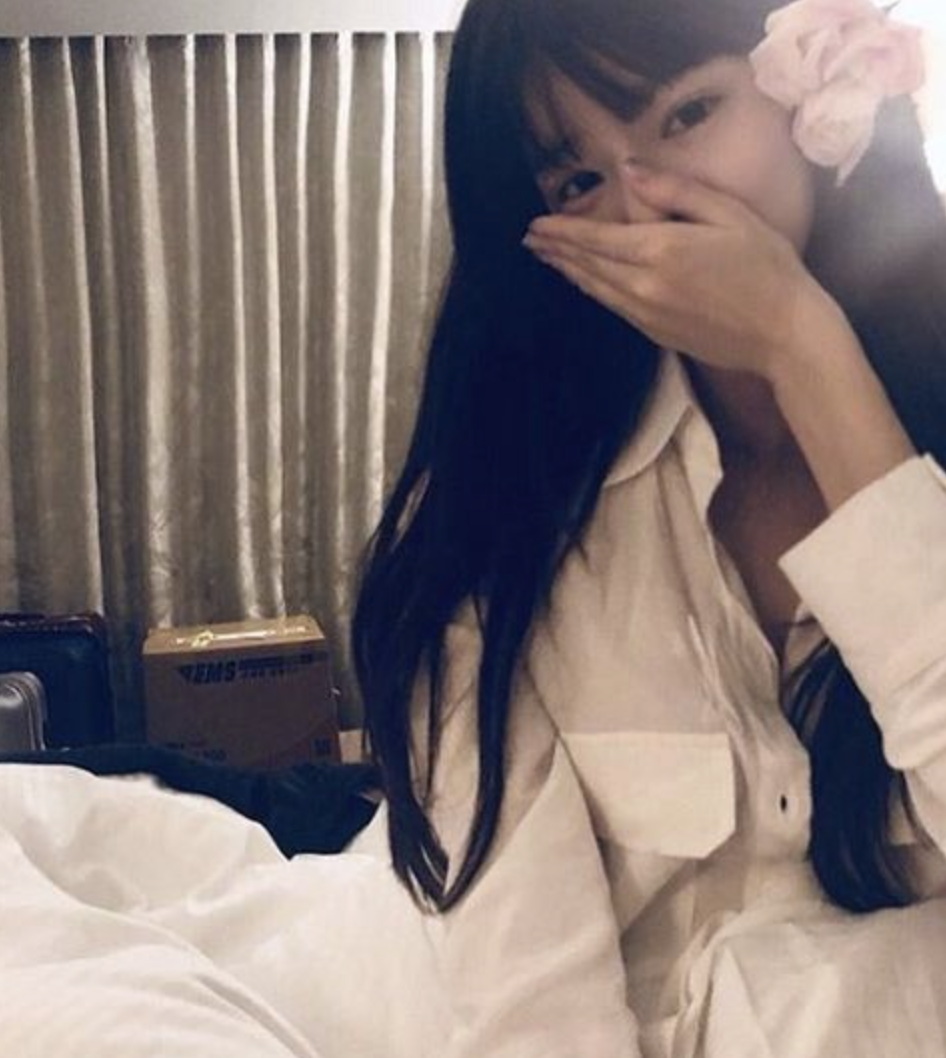 유혜원 침대 사진