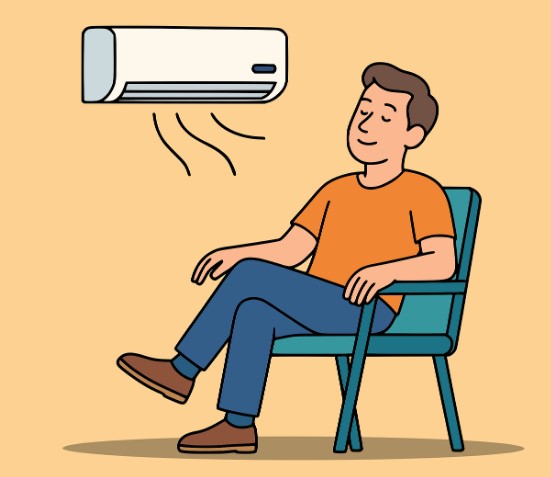 에어컨 자연풍