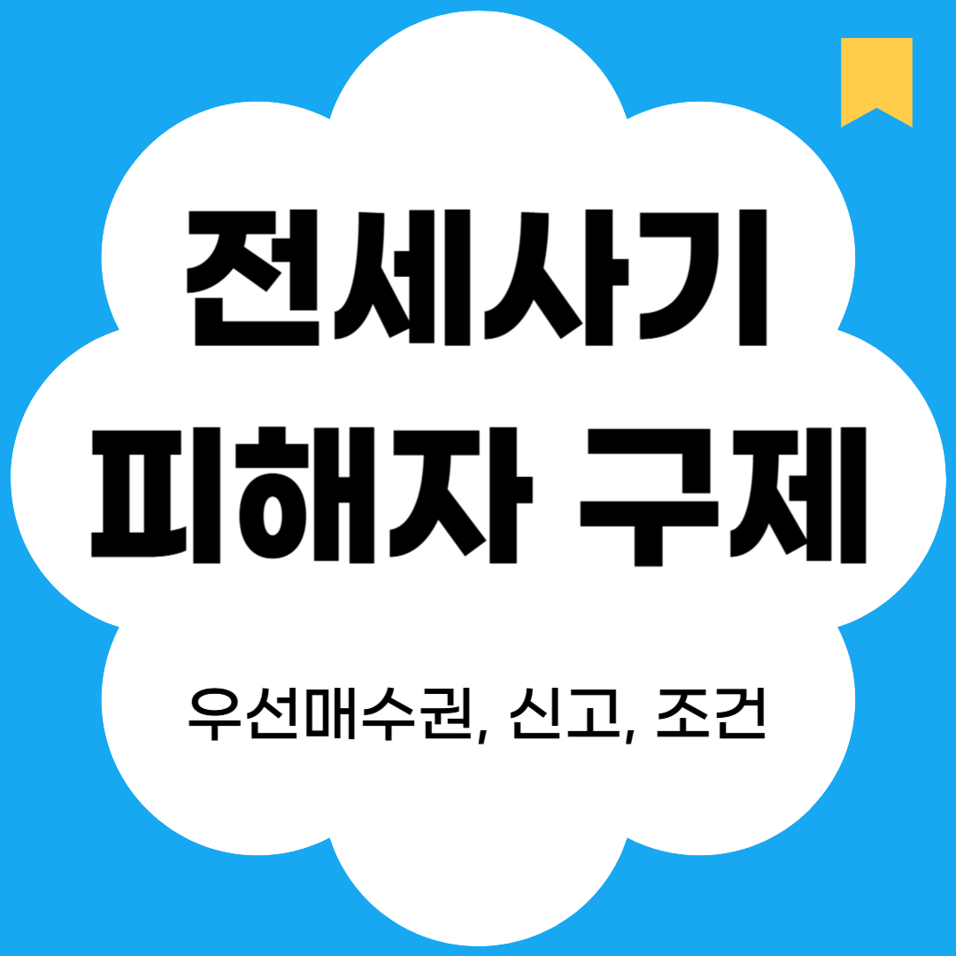 전세사기 피해자 구제