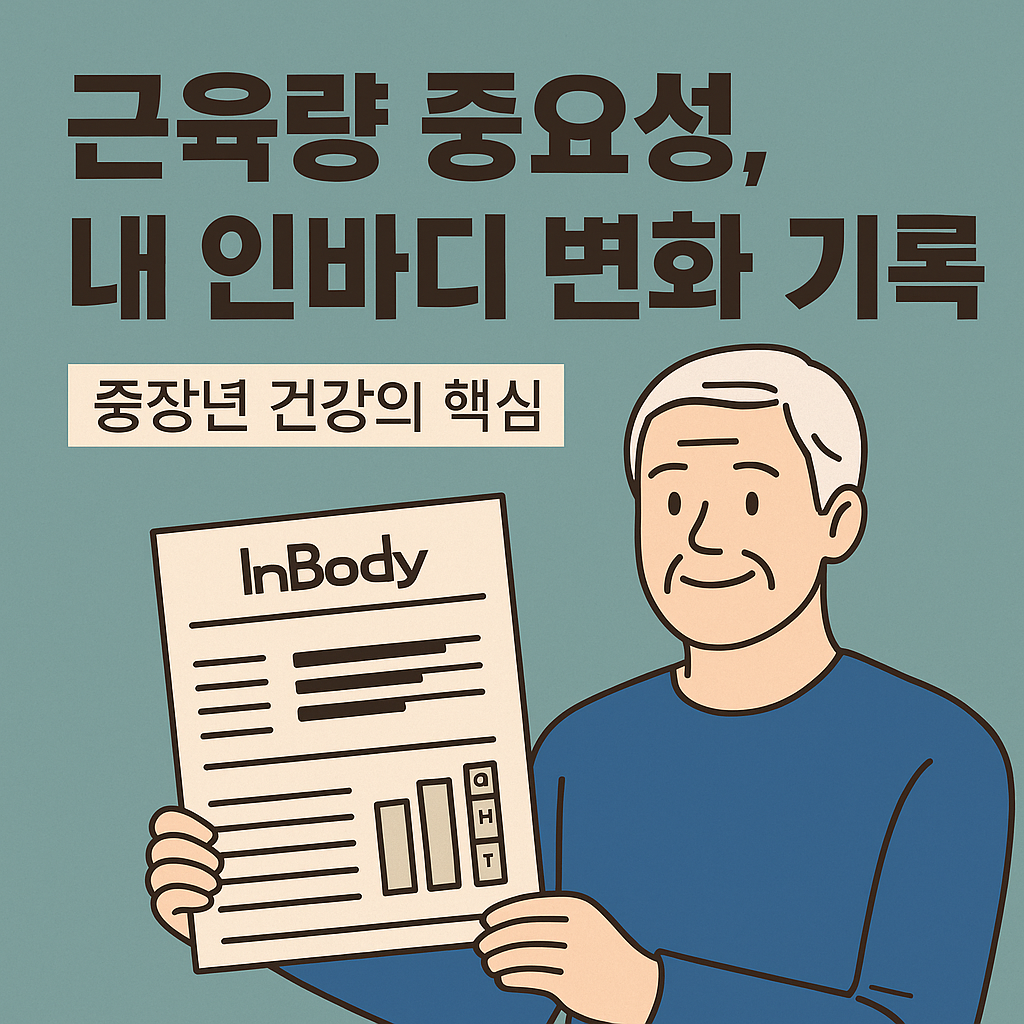 근육량 중요성, 내 인바디 변화 기록