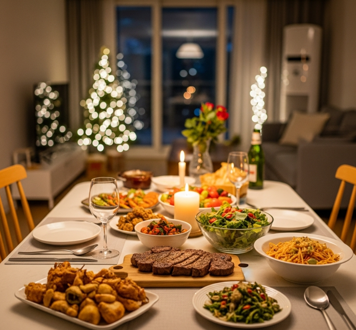 배달 음식으로 쉐프처럼? 감성 홈파티 플레이팅 꿀팁