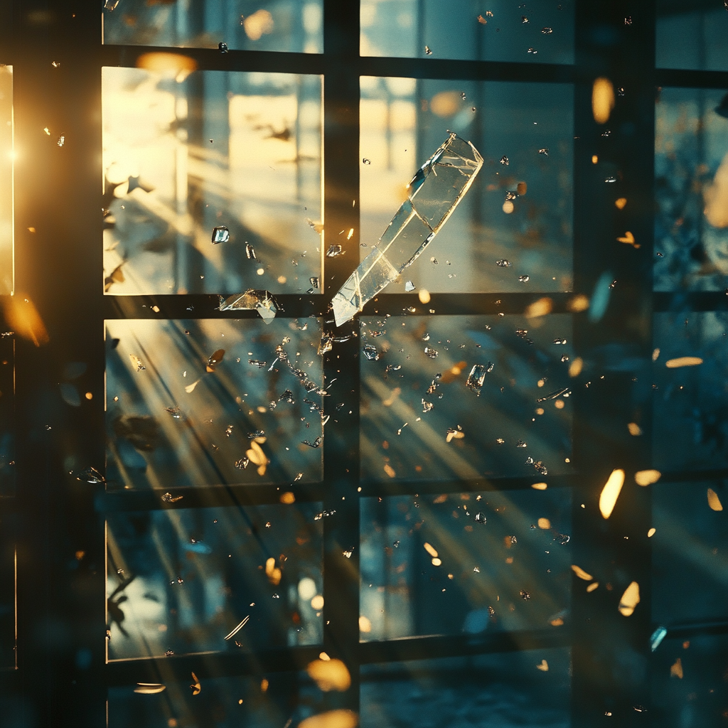 유리 깨지는 꿈