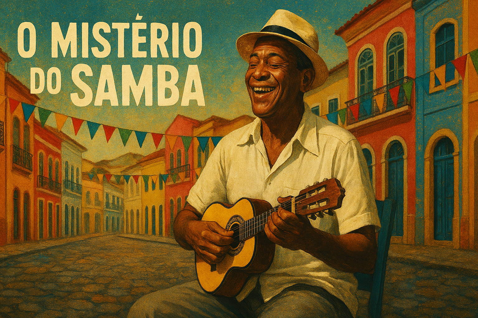 O Mist&eacute;rio do Samba영화포스터(Ai생성이미지)