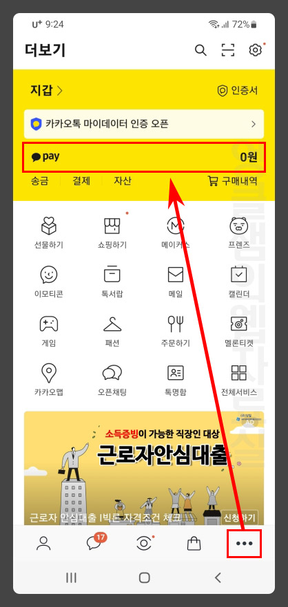 카카오톡 카카오페이