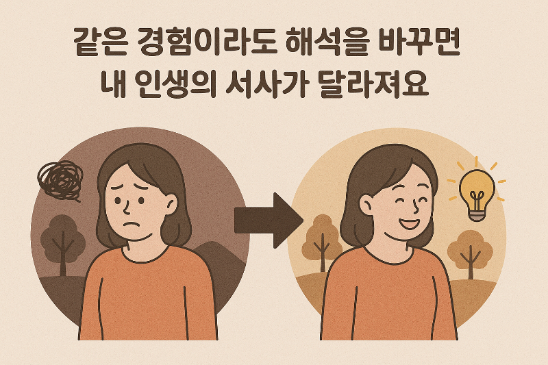 나쁜경험을 좋은경험으로 재프로그래밍하기