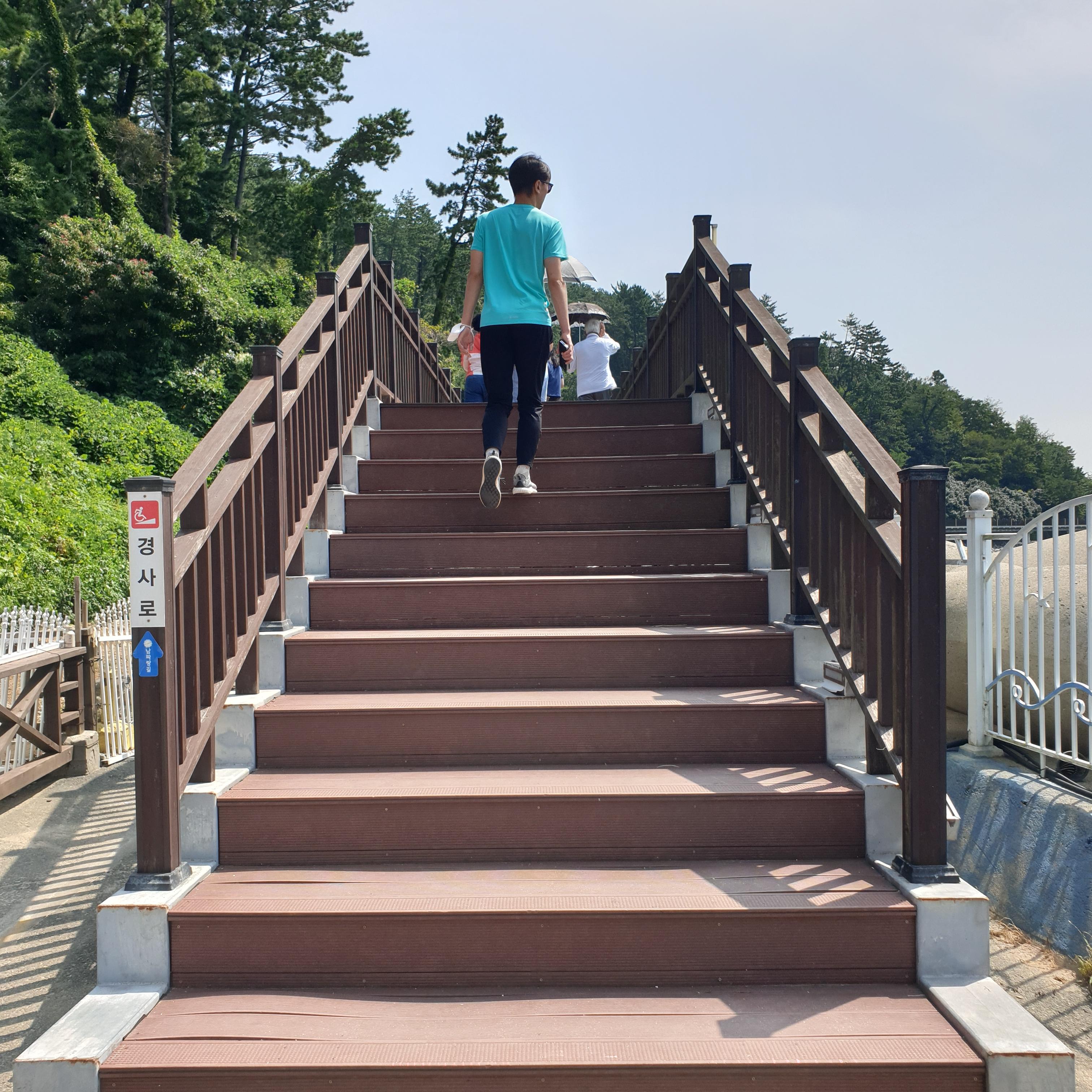 옥화마을 무지개 해안도로 무장애데크길