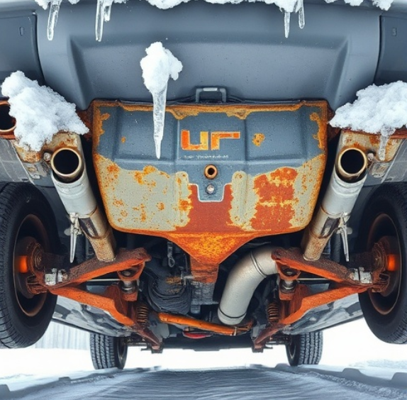 겨울철 자동차 하체 부식