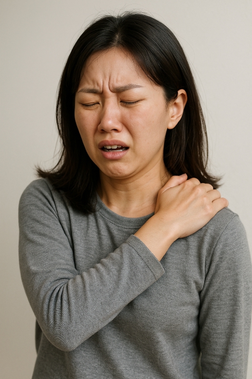 경추 수핵 탈출증 관련 자료 사진