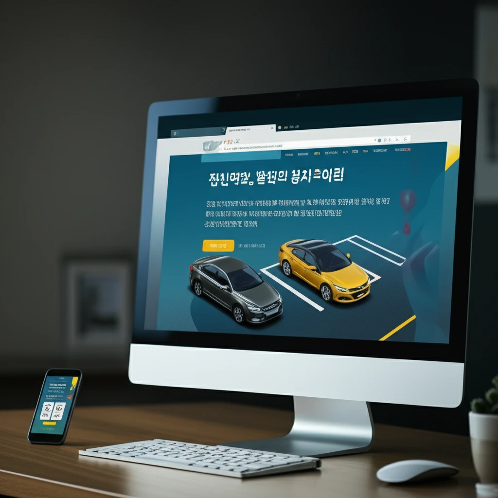 강북구 주정차단속알림 문자 수신 신청..