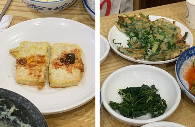 두부 지짐, 부추전