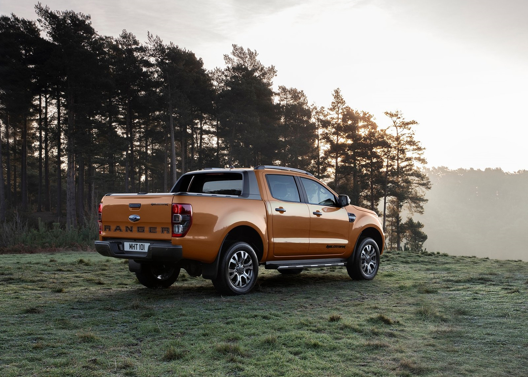 2021년형 포드 레인저 와일드트랙 후면 사진