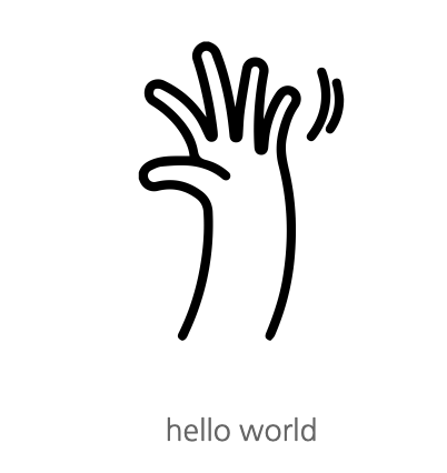 생활코딩 출처 사진이미지 'hello world'