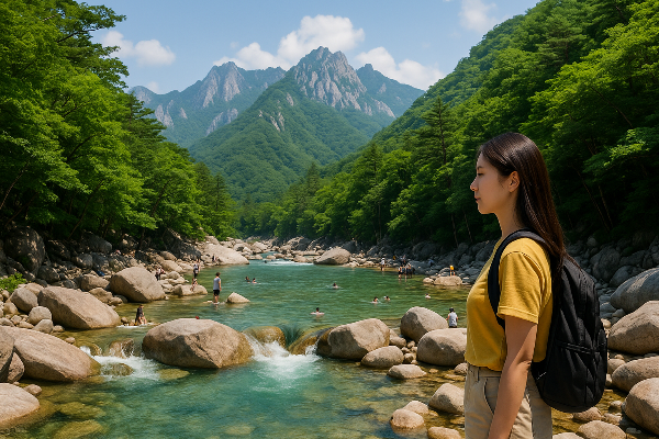 설악산 품은 여름 비경, 미시령계곡 여행기
