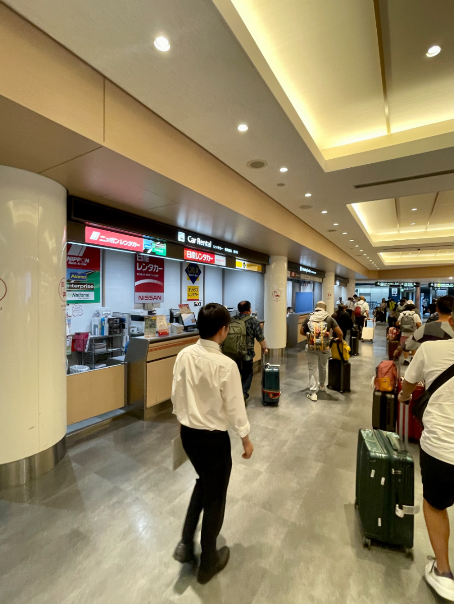 일본 나리타 공항 AQ RELAX 렌터카 대여