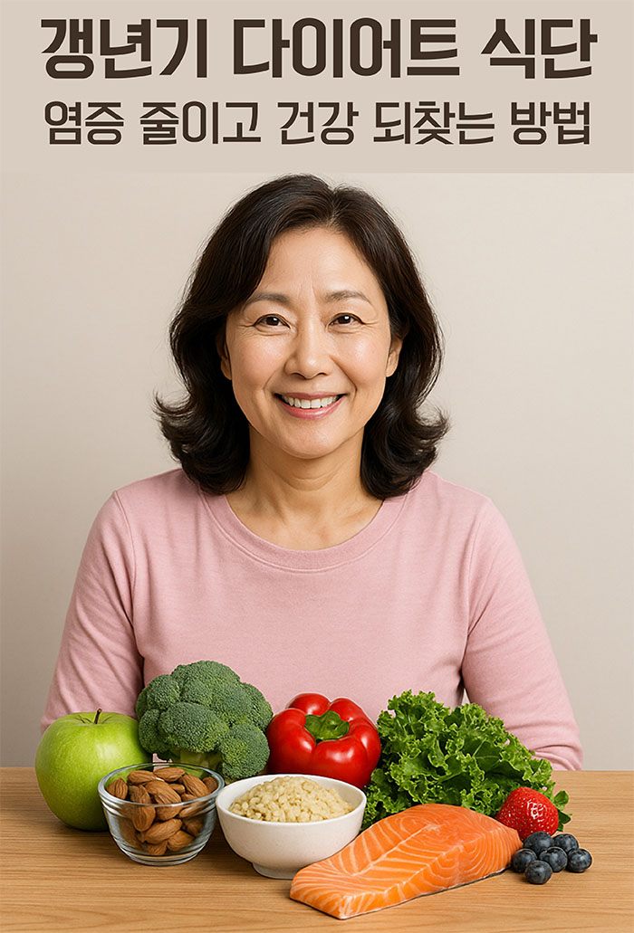 갱년기 다이어트 식단