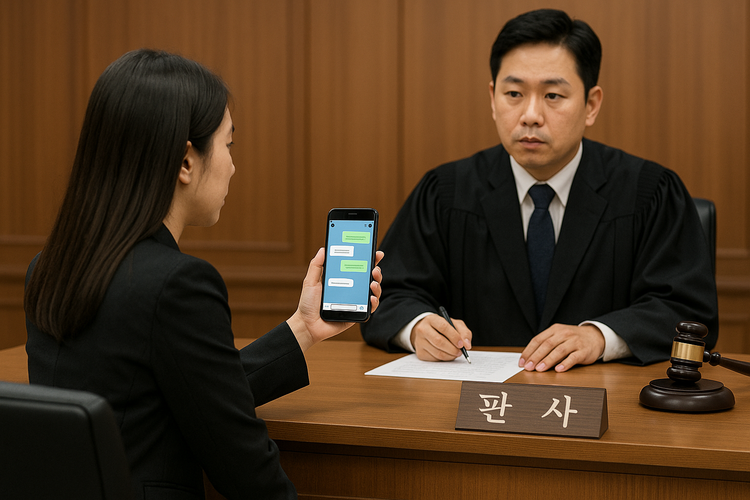 변호사는 아닙니다만 SNS 메신저 증거 인정 기준