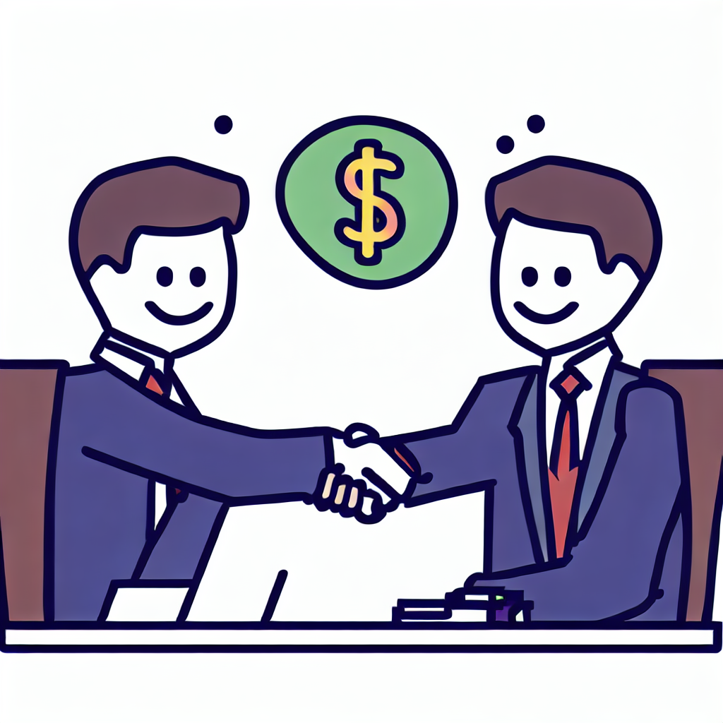 (Collaborate with a financial advisor - Vector style Image)