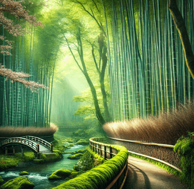 아라시야마 대나무 숲