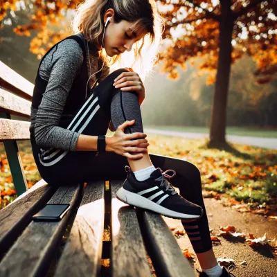 종아리 쥐 스트레칭 방법1