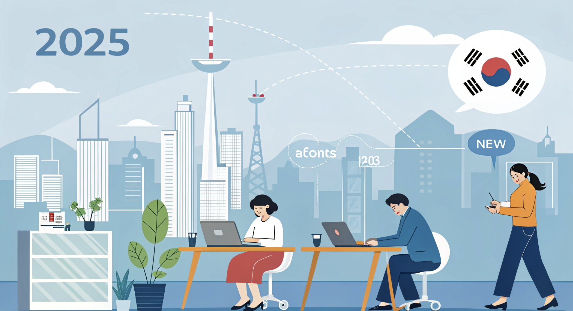2025년 달라지는 노무 제도 관련 이미지
